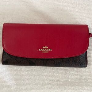 Coach Signature Leather Wallet